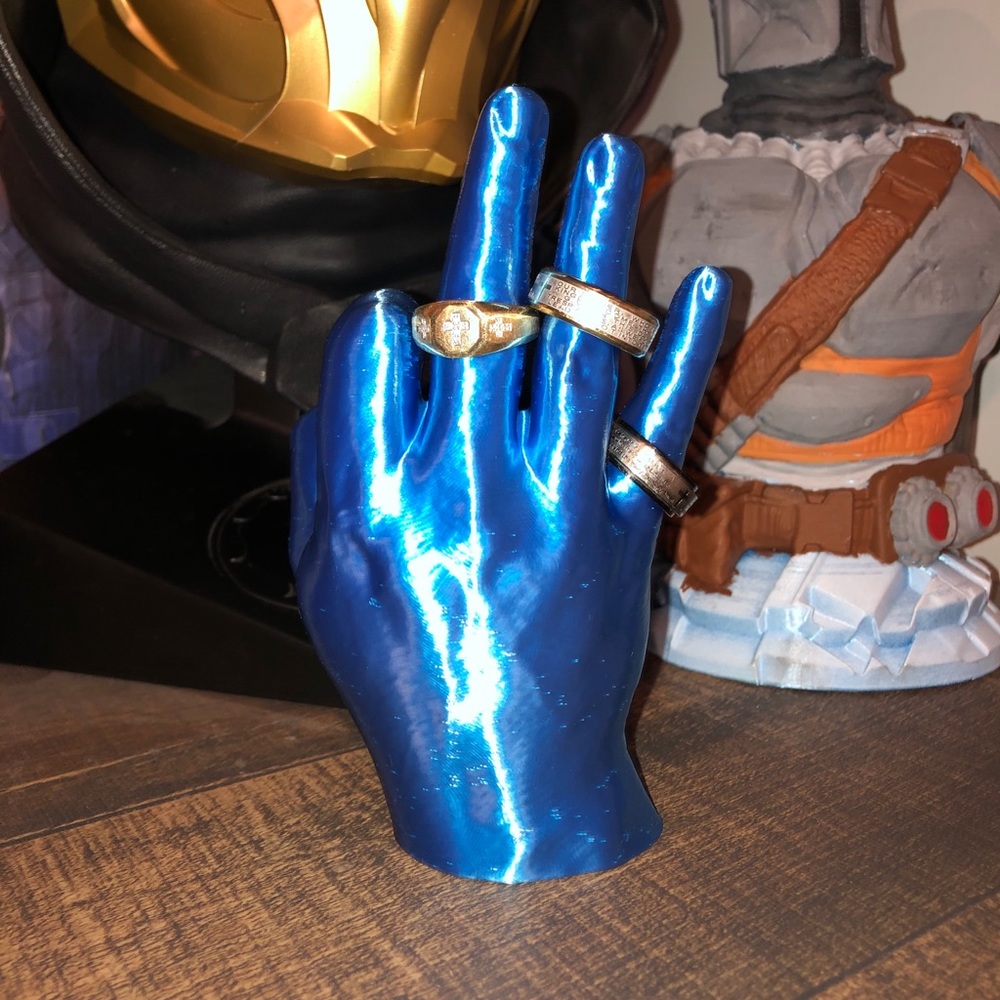 3-D printed ring holder